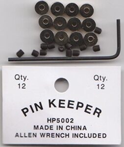 24 locking pin keepers for hat lapel vest