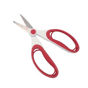 precision detail paper cutting craft scissors, small embroidery sewing scissors, sharp small blade for detail cutting, ergonomic comfortable handles for maximum control, great for precision cutting.