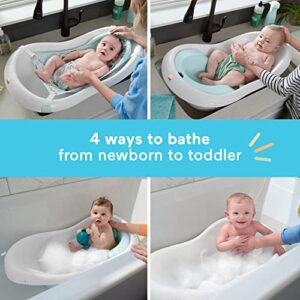 Fisher-Price 4-in-1 Sling 'n Seat Tub – Pacific Pebble, convertible baby to toddler bath tub with support and seat