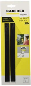 karcher wv 1 window vacuum replacement squeegee blades – 2 pack