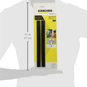 Karcher WV 1 Window Vacuum Replacement Squeegee Blades - 2 Pack