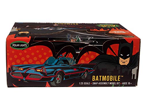 Polar Lights 1966 Batmobile 1:25 Scale Snap Model Kit (POL965)