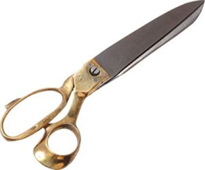 madan brass handle right handed professional tailor scissors scissorsp