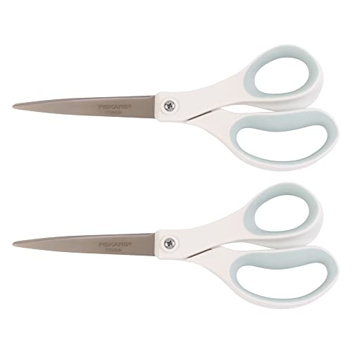 Fiskars SoftGrip Titanium Scissors, None