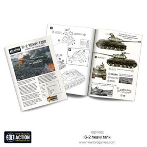 Bolt Action is-2 Heavy Tank 1:56 WWII Military Wargaming Plastic Model Kit