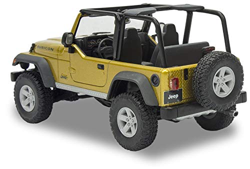 REVELL USA, LLC Plastic Model KIT, Jeep Wrangler Rubicon, Yellow