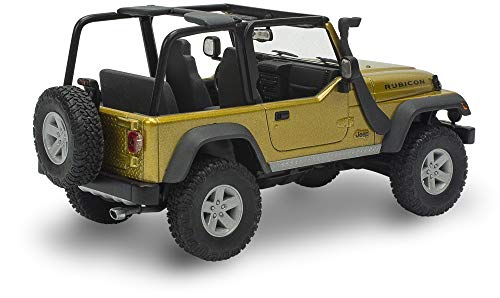 REVELL USA, LLC Plastic Model KIT, Jeep Wrangler Rubicon, Yellow