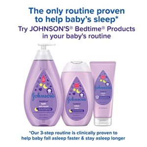 Johnson's Bedtime Baby Bath with Soothing NaturalCalm Aromas, Hypoallergenic & Tear Free Formula, 27.1 fl. oz