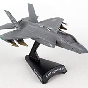 Daron Postage Stamp PS5602 USAF F-35 Version A , Lightning II , 1/144 Scale Diecast Model with Stand