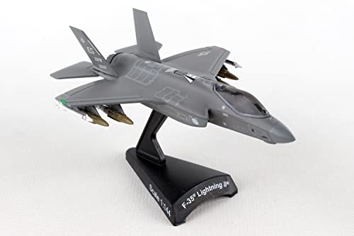 Daron Postage Stamp PS5602 USAF F-35 Version A , Lightning II , 1/144 Scale Diecast Model with Stand