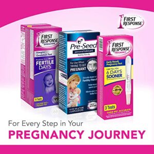 First Response Triple Check Pregnancy Test, 3 Count