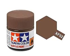 tamiya 81752 acrylic mini xf52 flat earth 1/3 oz