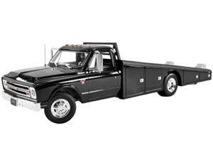 1967 chevy c-30 ramp truck black limited edition to 476 pieces worldwide 1/18 diecast model car by acme a1801710