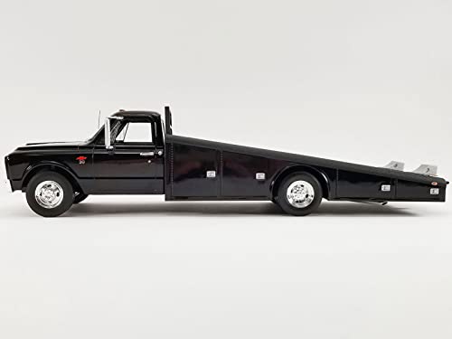 1967 Chevy C-30 Ramp Truck Black Limited Edition to 476 Pieces Worldwide 1/18 Diecast Model Car by Acme A1801710