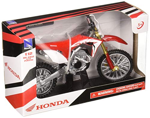 New-Ray NewRay 1: 12 Motorcycles - Honda CRF450R (Red) Diecast Vehicles