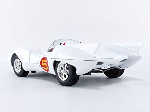 Silver Screen Machines - Speed Racer Mach 5 w/Chim-Chim and Speed Racer Figures (AWSS124)