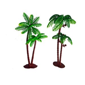 Xplore Toys 12 Pieces 6 inch Model Trees Figurines with Base,for Crafts,Cake Decorating,Scenery Architecture Trees,Building Model,Scenery Landscape