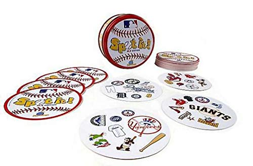 Spot-It MLB Edition Baseball Party Card Game