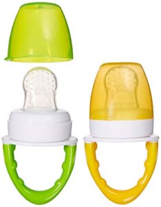 amazon brand – mama bear silicone feeder (pack of 2)