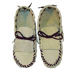 Make Your own Moccasins - DIY Leather Moccasin Craft Project - Handmade Moccasins Kit (M3/W5