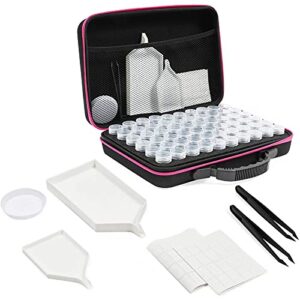 diamond painting kits for adults, with embroidery box, tray, tweezers (66 pieces)