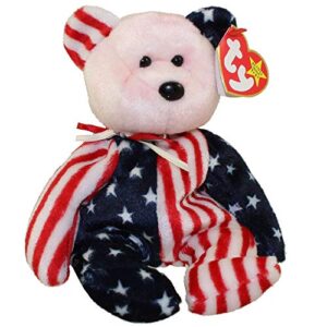 ty beanie baby – spangle the bear (pink head version) (8.5 inch) – mwmt’s ^g#fbhre-h4 8rdsf-tg1378963