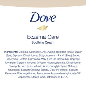 Baby Dove Soothing-Cream To Soothe Delicate Baby Skin Eczema Care No Artificial Perfume or Color, Paraben Free, Phthalate Free 5.1 oz