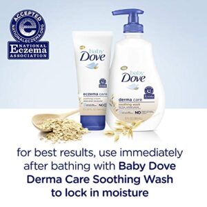 Baby Dove Soothing-Cream To Soothe Delicate Baby Skin Eczema Care No Artificial Perfume or Color, Paraben Free, Phthalate Free 5.1 oz