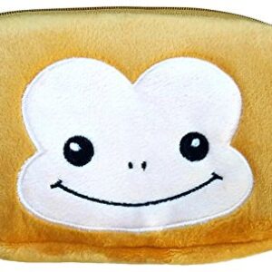 AM Landen Super Cute Soft Plush Brown Monkey Cosmetic Makeup Storage Pencil Pouch