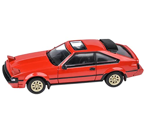 1984 Celica Supra Super Red with Sunroof 1/64 Diecast Model Car by Paragon Models PA-55462