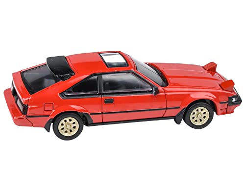 1984 Celica Supra Super Red with Sunroof 1/64 Diecast Model Car by Paragon Models PA-55462