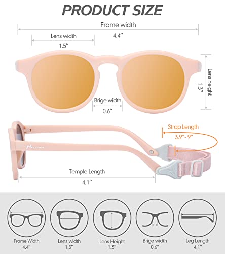 NACUWA Baby Sunglasses (Peach)