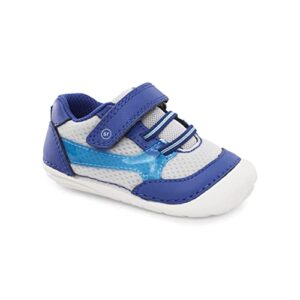 stride rite baby boys sm kylin casual shoe, blue, 3.5 infant us