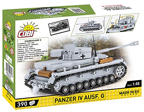 COBI Historical Collection World War II Panzer IV AUSF. G Tank