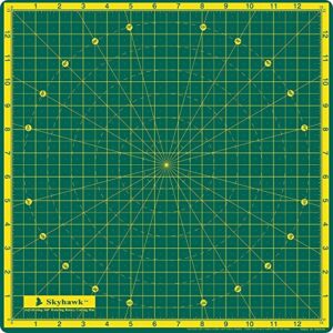 Skyhawk Self-Healing 14-Inch-by-14-Inch 360° Rotating Cutting Mat