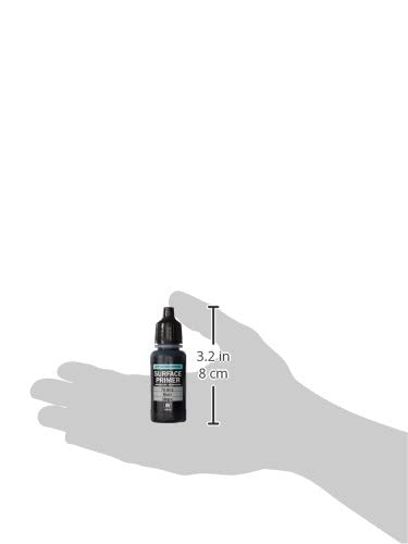 Vallejo Acrylic Polyurethane, 17ml, Black Primer