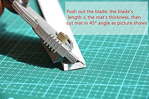 Raih 45&90° Angle Easy Mat Cutter with 6 Spare Blades Card Foam Mat Board Cutting