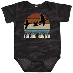 inktastic duck hunting future hunter baby bodysuit 6 months storm camo 37d0f