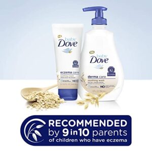 Dove Soothing Baby Body Wash To Soothe Delicate Baby Skin Derma Care No Artificial Perfume or Color, Paraben Free, Phthalate Free, 13 Ounce (Pack of 2)