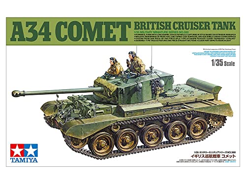 TAMIYA 1/35 British Cruiser Tank A34 Comet TAM35380 Plastic Models Armor/Military 1/35