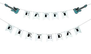 all things rockabilly classic guitar style happy birthday banner