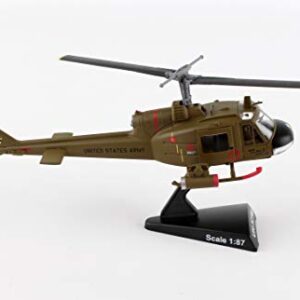 Daron Worldwide Trading Daron Postage Stamp UH-1 Huey Gunship 1:87 Vehicle