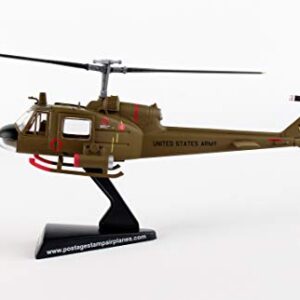 Daron Worldwide Trading Daron Postage Stamp UH-1 Huey Gunship 1:87 Vehicle