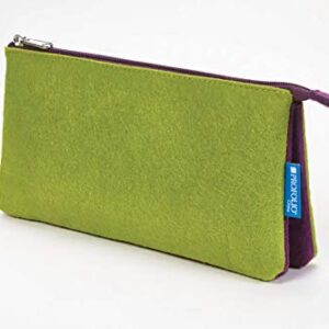 ProFolio by Itoya, Midtown Pouch - 5 x 9 Inches, Green / Purple