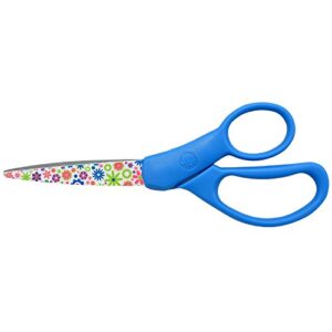 westcott 7″ fun/fashion student scissors, standart, assorted