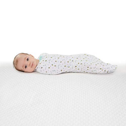 SwaddleMe Pod – Size Small/Medium, 0-3 Months, 2-Pack (Little Bees)