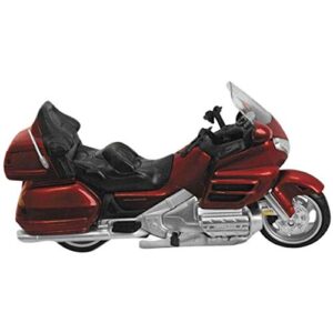 new-ray 1:12 scale honda gold wing 2010 red diecast motorcycle model