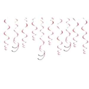 bachelorette party decorations banner & swirl – rose gold bachelorette banners bridal shower supplies