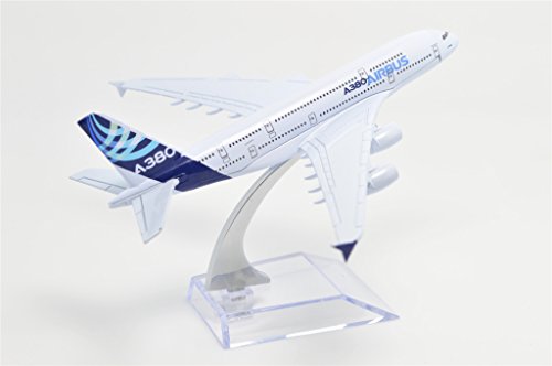 TANG DYNASTY(TM 1:400 16cm Air Bus Original Airbus A380 Metal Airplane Model Plane Toy Plane Model