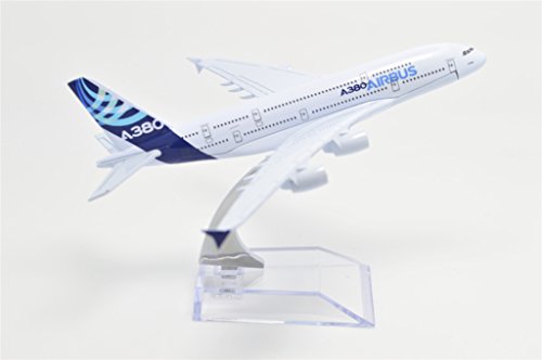 TANG DYNASTY(TM 1:400 16cm Air Bus Original Airbus A380 Metal Airplane Model Plane Toy Plane Model